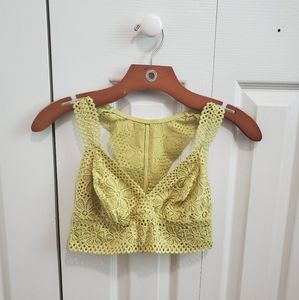 Aerie Floral Lace Racerback Bralette